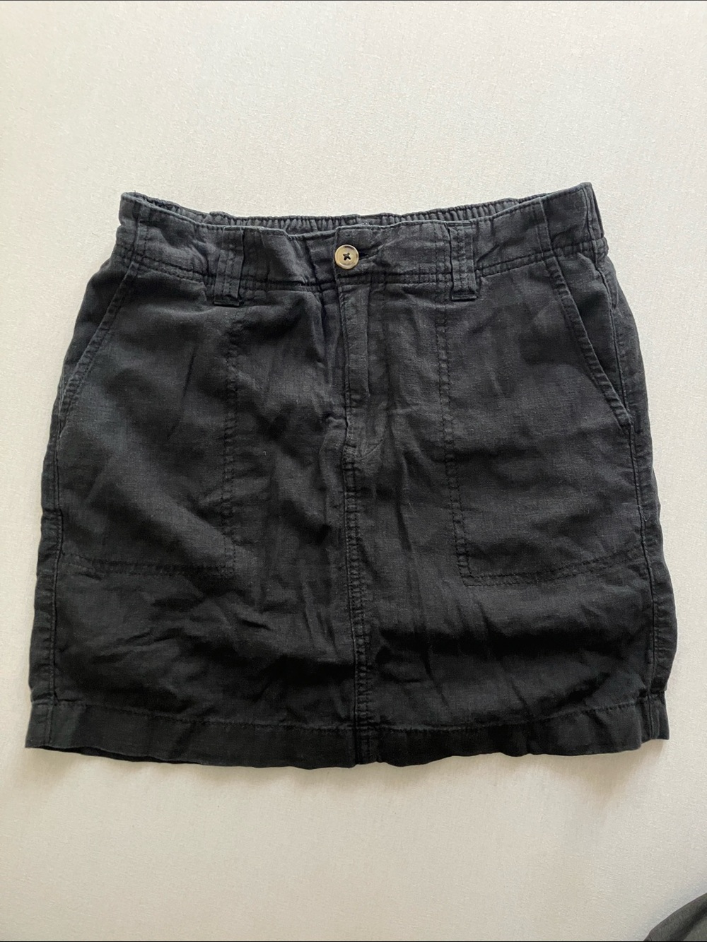 Reitmans Black Casual Mini Skirt